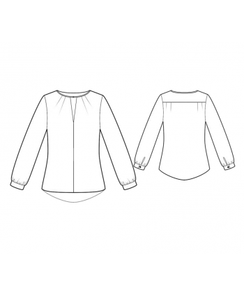 Custom-Fit Sewing Patterns - Blouse