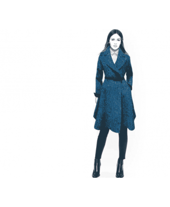Custom-Fit Sewing Patterns - Raglan Sleeve Coat