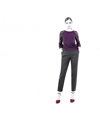 Custom-Fit Sewing Patterns - Raglan Sleeved Knit Top