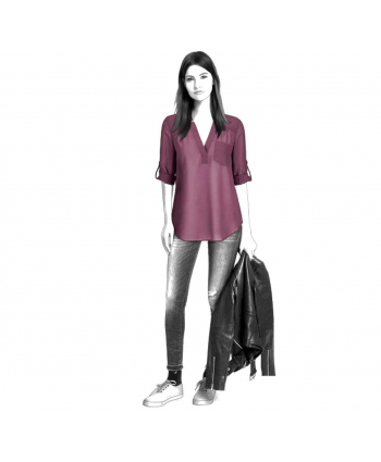 Custom-Fit Sewing Patterns - Tunic With Yoke