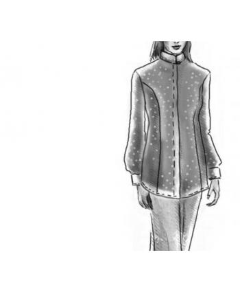 Custom-Fit Sewing Patterns - Blouse