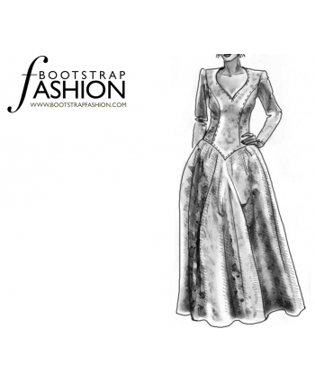 Custom-Fit Sewing Patterns - 50399 Dress