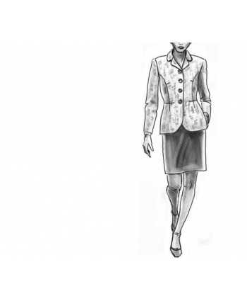 Custom-Fit Sewing Patterns - 43289 Jacket
