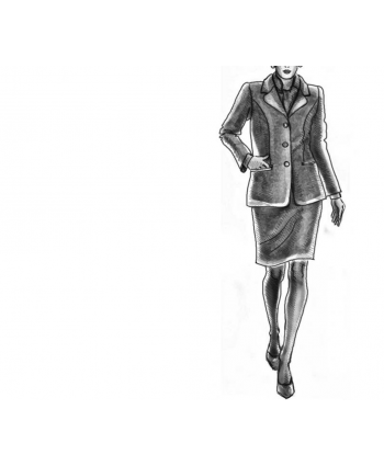 Custom-Fit Sewing Patterns - 43289 Jacket
