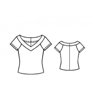 Custom-Fit Sewing Patterns - Blouse