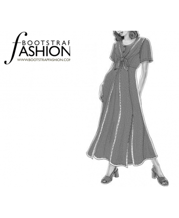 Custom-Fit Sewing Patterns - 51309 Dress