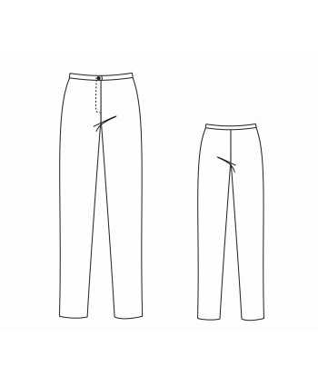 Custom-Fit Sewing Patterns - Classic Trousers