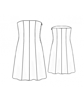 Custom-Fit Sewing Patterns - 52019 Dress