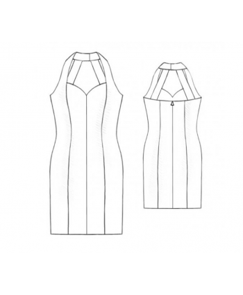 Custom-Fit Sewing Patterns - 52039 Dress