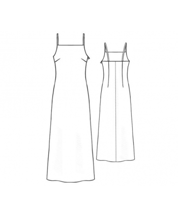 Custom-Fit Sewing Patterns - 52049 Dress