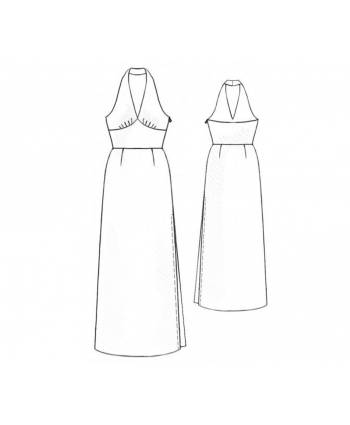 Custom-Fit Sewing Patterns - 52069 Dress