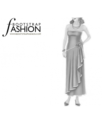 Custom-Fit Sewing Patterns - 52089 Dress