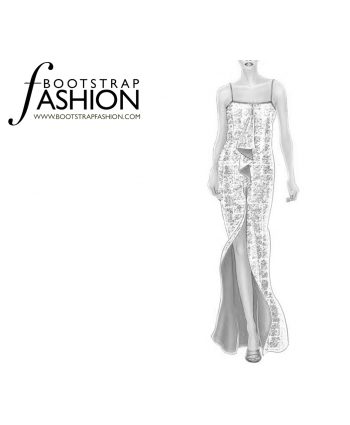 Custom-Fit Sewing Patterns - 52109 Dress