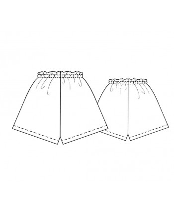 Custom-Fit Sewing Patterns - Satin Or Batiste Shorts