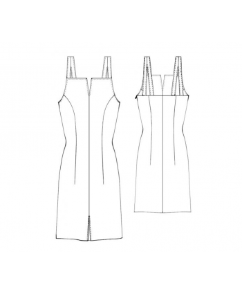 Custom-Fit Sewing Patterns - 53409 Dress