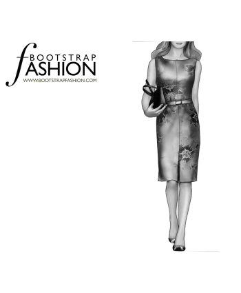 Custom-Fit Sewing Patterns - 54629 Dress