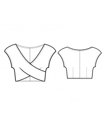 Custom-Fit Sewing Patterns - Cropped Bodice