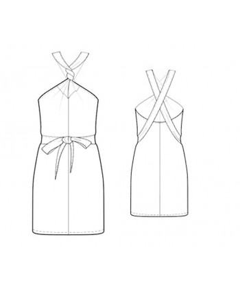 Custom-Fit Sewing Patterns - Convertible Wrap Dress
