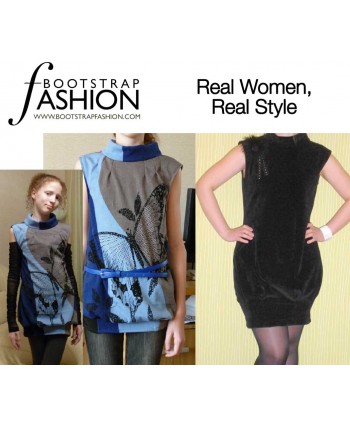 Custom-Fit Sewing Patterns - Sleeveless Bloomer Dress