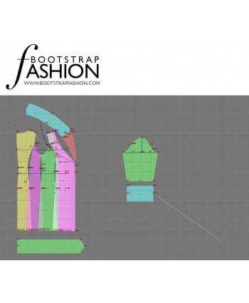 Custom-Fit Sewing Patterns - Wrap Coat Dress