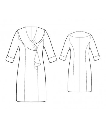 Custom-Fit Sewing Patterns - Fitted Coat Dress