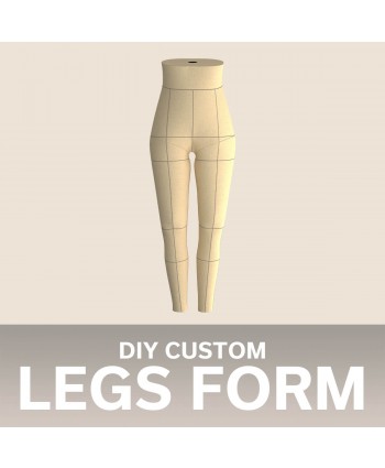 Exclusive! DIY Pant Form Mannequin/Dummy, Custom Made-to-Measure Fit