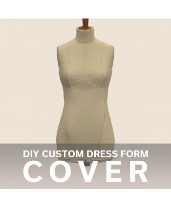 Make Your Small Dress Form Fit You! DIY Dress Form Cover, Made To Measure Sewing Pattern.