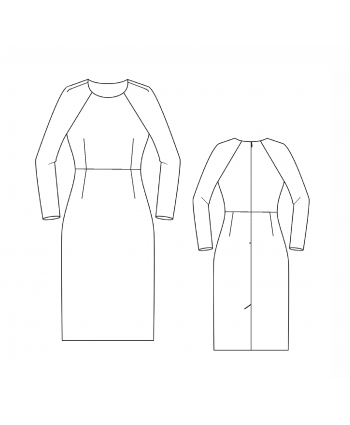 New and Improved Fitting Pattern! Exclusive CustomFit Sewing Patterns - Raglan Woven Sloper (Basic Block)