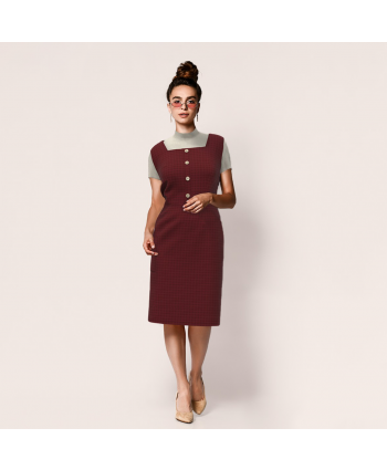 Jumper Dress, Custom Fit Sewing Pattern