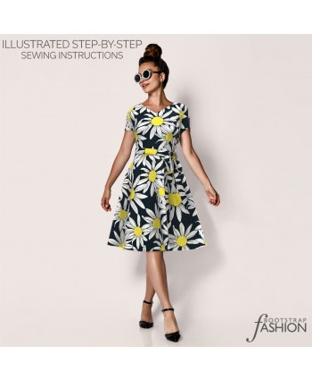 Fit and Flare Dress, Custom Fit Sewing Pattern