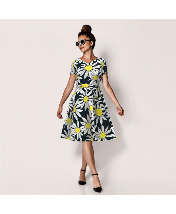 Fit and Flare Dress, Custom Fit Sewing Pattern