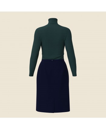 Lumina Office Set — Turtleneck & Skirt Sewing Pattern
