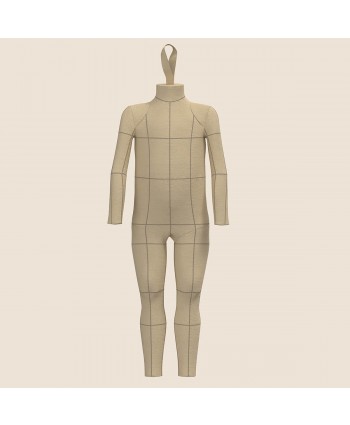 Custom-Fit Toddler (Ages 2-6) DIY Full-Body Dress Form Sewing Pattern with Step-by-Step Photo Instructions