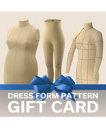 Custom-Fit Dress Form Sewing Pattern Gift Card