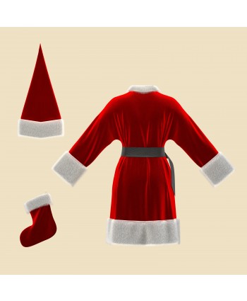 Women’s Mrs. Claus Costume Sewing Pattern