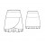 Custom-Fit Sewing Patterns - A-Line Faux Wrap Skirt With Underskirt