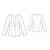 Custom-Fit Sewing Patterns - Round-Neck Fitted Jacket