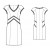 Custom-Fit Sewing Patterns - Lace-trim Cap Sleeve Dress