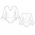 Custom-Fit Sewing Patterns - V-Neck Fitted Ruffle Blouse