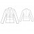 Custom-Fit Sewing Patterns - Tailored V-Neck Jacket