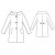 Custom-Fit Sewing Patterns - Three-Button Coat with Portrait Collar