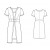 Custom-Fit Sewing Patterns - 43349 Dress
