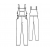 Custom-Fit Sewing Patterns - Classic Overalls