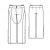 Custom-Fit Sewing Patterns - Cropped Multi-Seamed Cargo Pants