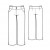 Custom-Fit Sewing Patterns - Cropped Pants