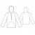 Custom-Fit Sewing Patterns - Split Neck Hoodie
