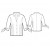 Custom-Fit Sewing Patterns - Button-Down Blouse with Ties