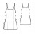 Custom-Fit Sewing Patterns - Open Sides Chemise