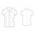 Custom-Fit Sewing Patterns - Cap-Sleeved Button-Down Tailored Blouse