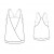 Custom-Fit Sewing Patterns - Two-layer Wrap Top With Braided Straps